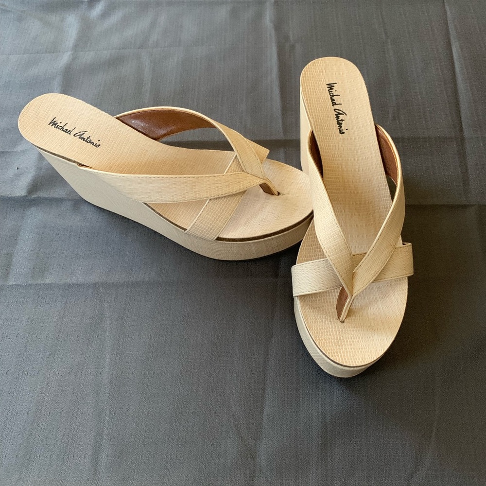 Michael Antonio platform sandals